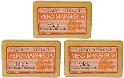 

Saponeria Nesti Firenze : "Vero Marsiglia" Honey Soap * Packages (Pack of 3) * [ Italian Import ](150 g, Pack of 3)