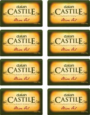 

Dalan Castile Beauty Soap - Olive Oil(800 g, Pack of 8)