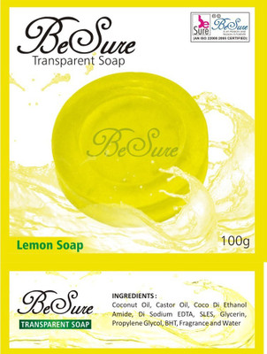 

Besure Lemon Transparent Soap Pack Of 1 100g(100 g)