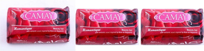 

Camay Romantique Beauty Bar Soap- Set Of 3(522 g, Pack of 3)