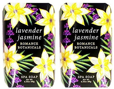 

Greenwich Bay Trading Company Romance Oval Bath Bar Soap (Lavender Jasmine 2 Pack)(180 g)