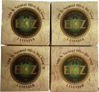 

EKIZ Olive Oil Soap(100, Pack of 4)