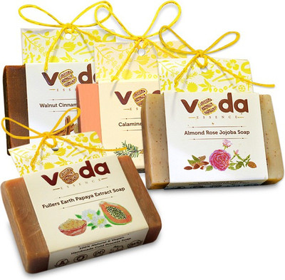 

Veda Essence Natural Veda Anti-bacterial soap combo(125 g, Pack of 4)