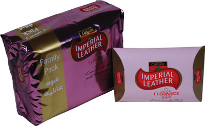 

Cussons Imperial Leather Elegance Soap - Family Pack of 4(175 g, Pack of 4)
