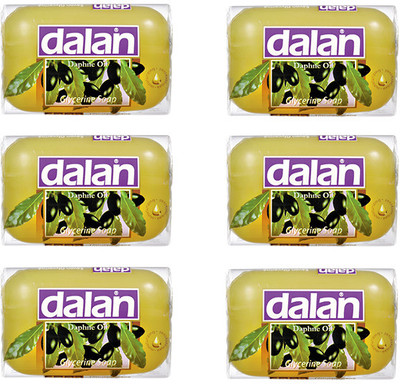 Dalan Glycerine Soap with Pure Daphne Oil(600 g, Pack of 6)