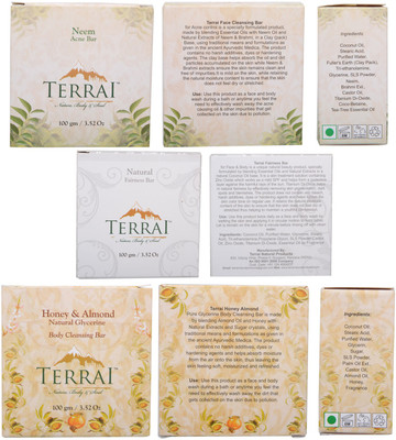 

Terrai Body Cleanser Set(300 g, Pack of 3)