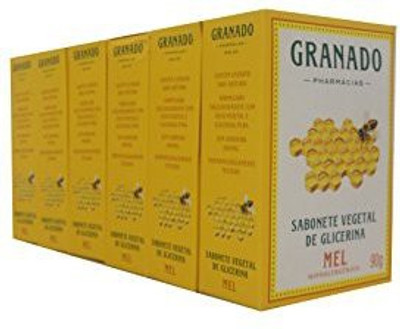 

Granado Linha Glicerina - Sabonete em Barra Vegetal Mel - ( Glycerin Collection - Vegetable Bar Soap Honey)(90 g)