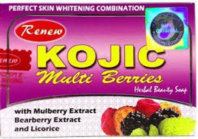 

Renew Kojic Multi Berries Herbal & Skin Fairness Soaps 100%(135 g)