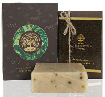 

VANA VIDHI Exotic Black Tea & Fennel Cleanser(100 g)
