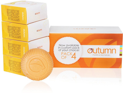 

Autumn Sandal and Turmeric Soap(125 g, Pack of 4)