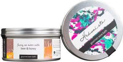 

Hedonista Wine & Beer Twosome - Combo bundle of 2 Gourmet Soaps(150 g, Pack of 2)