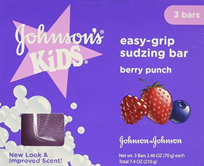 

Johnson's Kids Super Sudzer E-Z Grip Soap Berry Breeze - 3 CT(210 g)