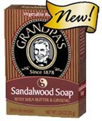 

Grandpa's Sandalwood Bar Soap with Shea Butter and Ginseng(97.5 ml)