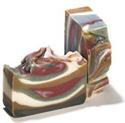 

Falls River Soap Brazilian Mud Soap Bar with French Lavender and Fennel handmade Organic with Essential Oils. Natural Moisturizing Body Soap for Skin and Face. With Shea Butter Coconut Oil Natural Glycerin(120 g)