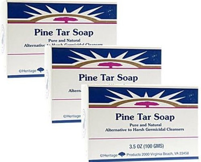 

Heritage Store Bath Soap Pine Tar(99.19 g, Pack of 3)