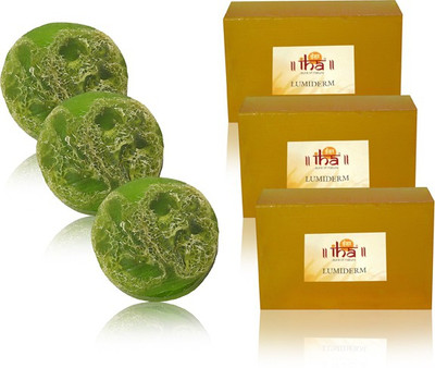 

IHA Ayurvedic Boroheal Footcare Soap & Lumiderm Soap(675 g, Pack of 6)
