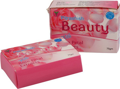 

Pitrashish Beauty Soap with Rose Petal Extracts (Set of 2)(150 g, Pack of 2)