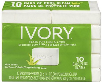 

Ivory Aloe 10-Bar Pack: Personal Size(900 g)