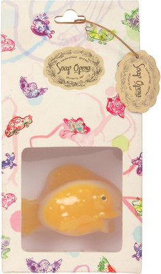 

Soap Opera Designer Handcrafted Fish Shape Bathing Bar(55 g)