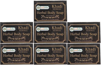 

Khadi Rishikesh Herbal Neem Body Soap-Pack of 7 Each(125 g, Pack of 7)