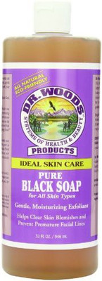 

Dr. Woods Ideal Skin Care Pure Black Exfoliating Soap(946 ml)