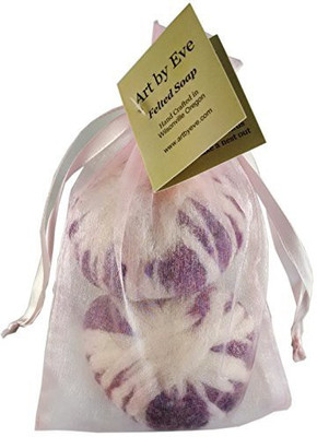 

Art by Eve Original Felted Soap Hand Bar 2 Pack (Pretty Pink)(10 g)