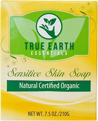 

TRUE Eczema Psoriasis Bar Soap2 BARS Certified Organic from Earth Essentials Hypoallergenic Sulfate-Free Anti Fungal All Natural Herbal Bar Designed for Sensitive Skin Made with(225 ml)