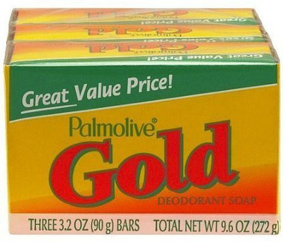 

Palmolive GOLD Deodorant All Family Soap. (4 Pack.. 12 bars)(272 g)