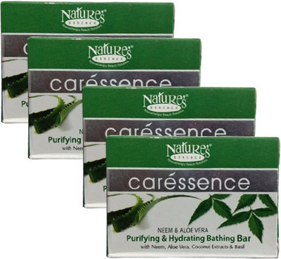

Nature Neem & Aloe vera Purifying & Hydrating Bathing Bar Pack of 4(75 g)
