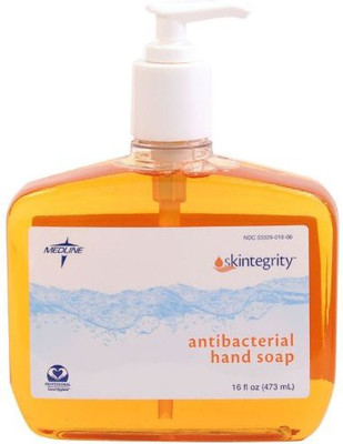 

Medline Industries MSC098214 Skintegrity Antibacterial Soap Latex Free (Pack of 12)(473 ml)