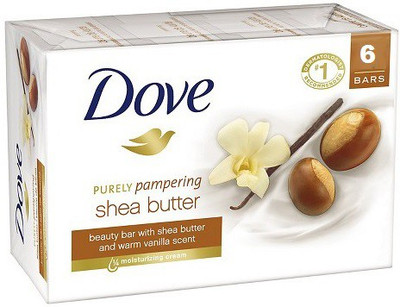 

Dove purely pampering Beauty bar ( pack of 6) 135g*6(135 g, Pack of 6)