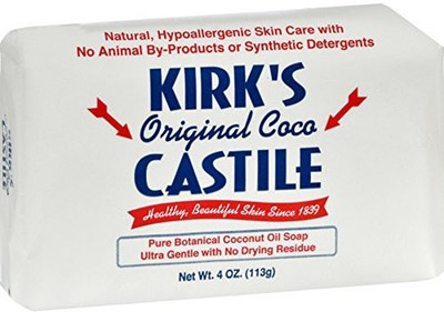 

Kirks Castile: Coco Castile Bar Soap, Original(113.36 g, Pack of 6)