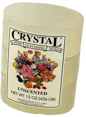 

SFIC Corporation Crystal Pure Soap Bars Crystal Soap Bars Unscented 8 - 3 Bar Packs (total 24 Bars)(426 g)