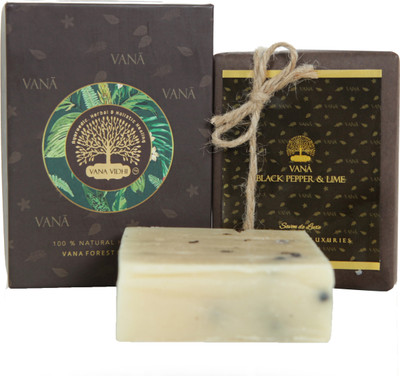 

VANA VIDHI Black Pepper with Lime Rind Savon(100 g)