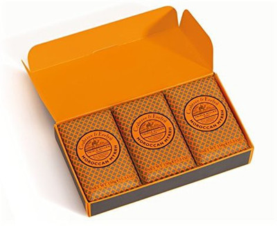 

Crabtree & Evelyn Triple Milled Soap Set for Men, Moroccan Myrrh(150 g, Pack of 3)