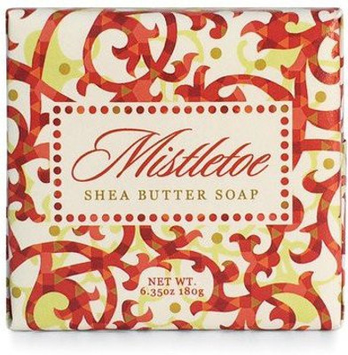 

Greenwich Bay Trading Company Mistletoe Shea Butter Soap - Enriched With Shea Butter & Creamy Cocoa Butter(179.959 g)