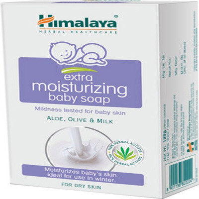 

Himalaya Baby Extra Moisturizing Soap-125g(Pack Of -2)(125 g, Pack of 2)