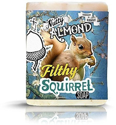 

Filthy Farmgirl Squirrel All Natural Glycerin Bar Soap Almond Coconut(100 g)