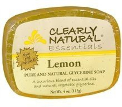 

Select Nutrition Clearly Natural Glycerine Soap Bar Lemon 4 pack (image may vary)(113 g)
