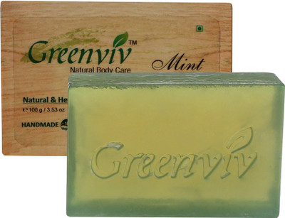 

Greenviv Natural Mint Soap(100 g)