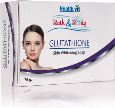 

HealthVit Glutathione Skin Whitening Soap(75 g, Pack of 2)