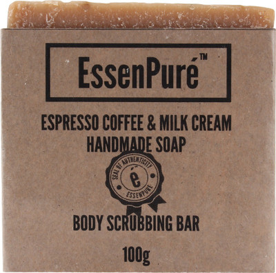 

EssenPure Coffee & Milk Cream Handmade Soap(100 g)