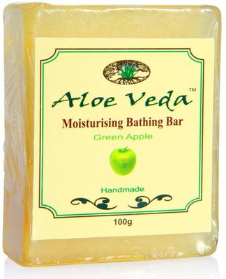 

Aloe Veda Moisturising Bathing Bar Green Apple(100 g)