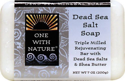 

One With Nature Dead Sea Mineral Dead Sea Salt Soap(200 g)