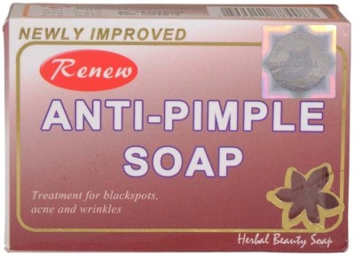 RENEW Anti Pimple Herbal Soap For Pigmentation AMZ0010 3Pc(3 x 135 g)