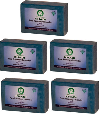 

Khadi Herbal Rosemerry lavender(625 g, Pack of 5)