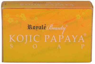 

Royal Beauty Kojic Papaya Herbal Skin Whitening Soap AMZ0024 3Pc(405 g, Pack of 3)