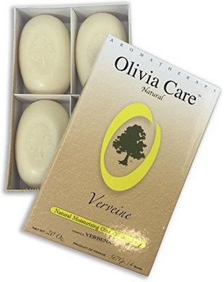 

Olivia Care Natural Olive Oil Bath Soaps, Verbenaet Of Four(567 g, Pack of 4)