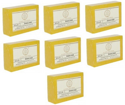

Khadi Natural Lemon Soap(875 g, Pack of 7)