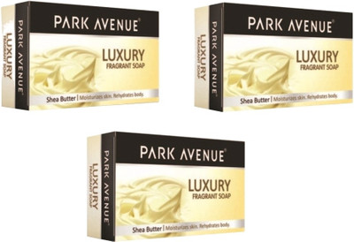 

Park Avenue Luxury Soap - Pack of 3(125 g, Pack of 3)